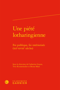 Image de Une piété lotharingienne