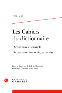 Image de Les Cahiers du dictionnaire