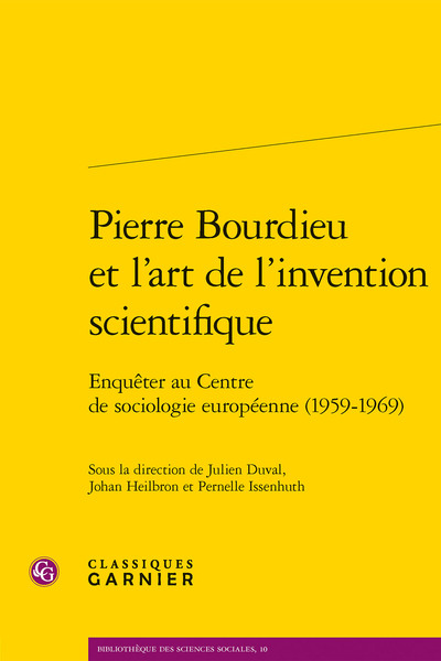 Picture of Pierre Bourdieu et l'art de l'invention scientifique