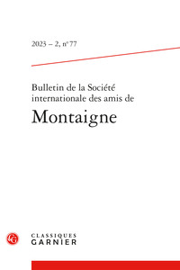 Picture of Bulletin de la Société internationale des amis de Montaigne