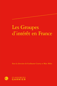 Image de Les Groupes d'intérêt en France