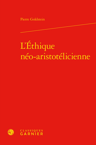 Picture of L'Éthique néo-aristotélicienne