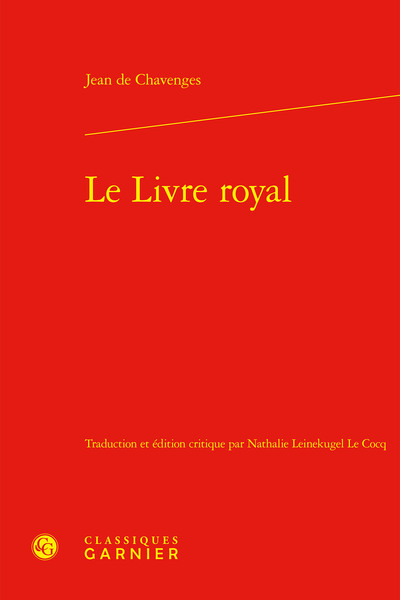 Picture of Le Livre royal