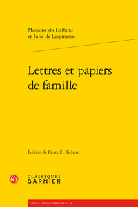 Picture of Lettres et papiers de famille