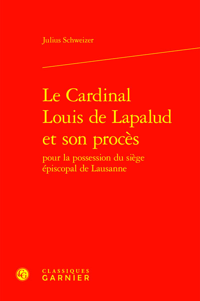 Image de Le Cardinal Louis de Lapalud et son procès