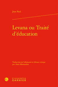 Picture of Levana ou Traité d'éducation