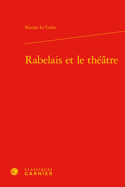 Image de Rabelais et le théâtre
