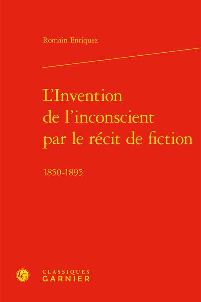 Picture of L'Invention de l'inconscient par le récit de fiction