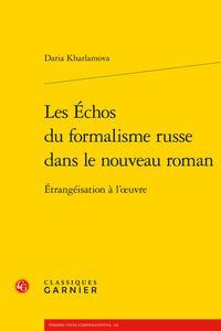 Image de Les Échos du formalisme russe dans le nouveau roman