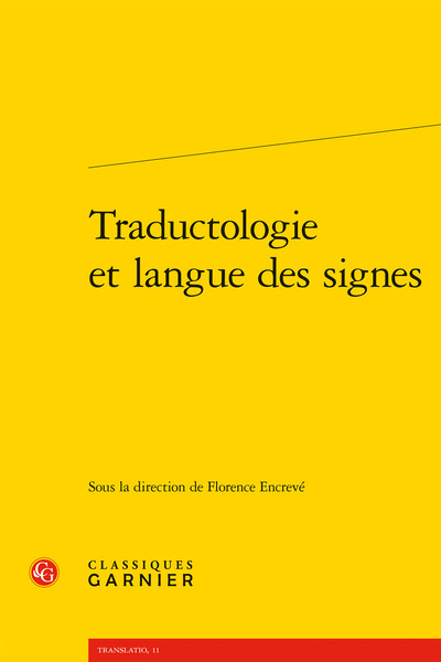 Image de Traductologie et langue des signes