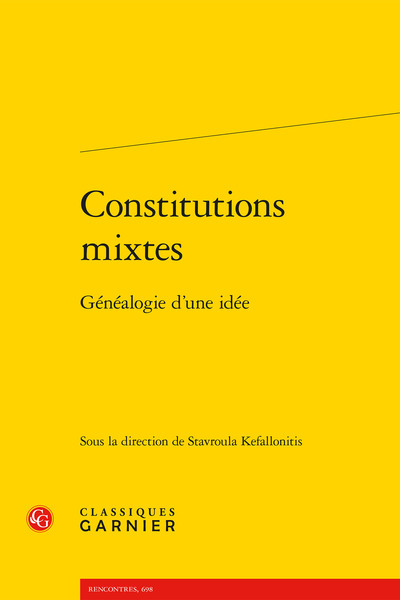 Image de Constitutions mixtes
