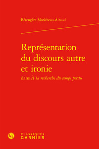 Picture of Représentation du discours autre et ironie