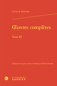 Picture of oeuvres complètes