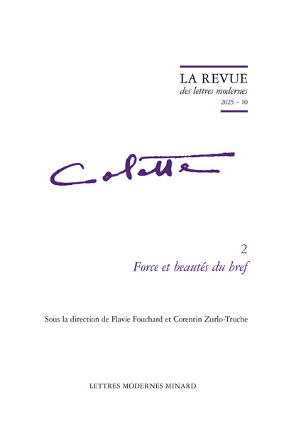 Image de La Revue des lettres modernes