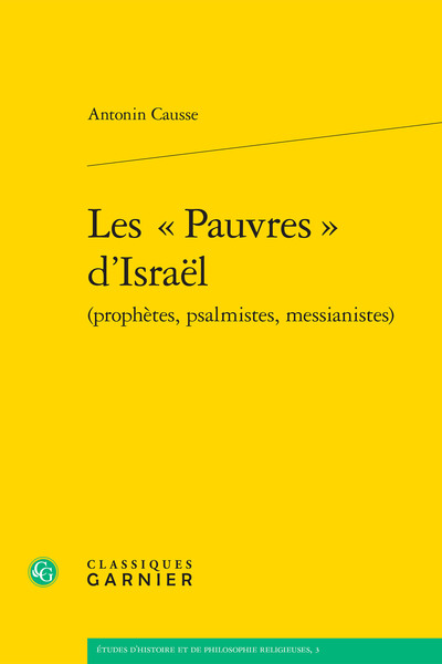 Image de Les « Pauvres » d'Israël