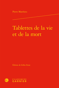 Picture of Tablettes de la vie et de la mort