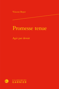 Picture of Promesse tenue