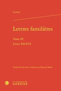 Image de Lettres familières