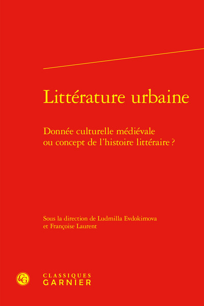 Picture of Littérature urbaine