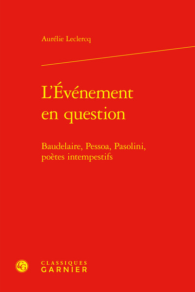 Picture of L'Événement en question