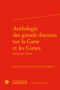 Picture of Anthologie des grands discours sur la Corse et les Corses
