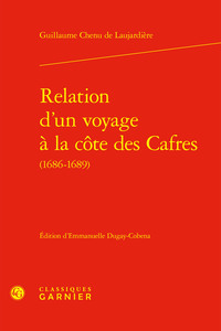 Picture of Relation d'un voyage à la côte des Cafres