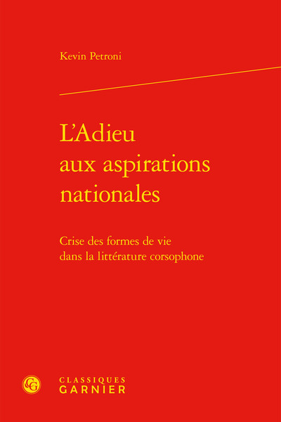 Image de L'Adieu aux aspirations nationales