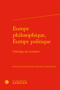 Picture of Europe philosophique, Europe politique