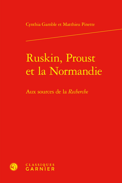 Picture of Ruskin, Proust et la Normandie