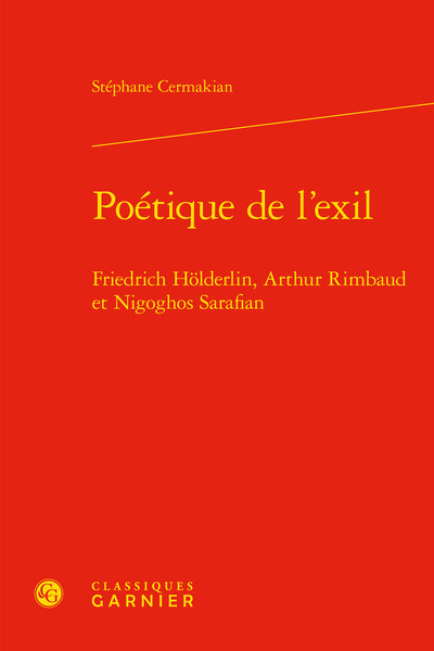 Image de Poétique de l'exil