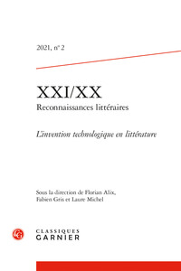 Image de XXI/XX - Reconnaissances littéraires