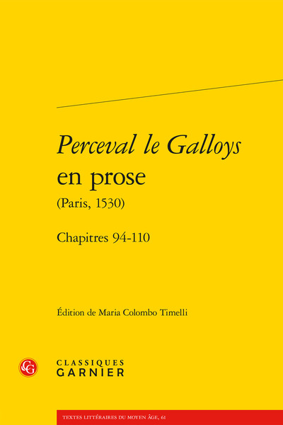 Picture of Perceval le Galloys en prose