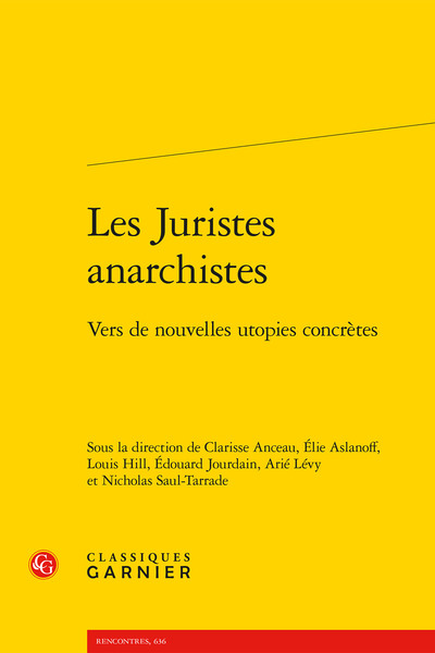 Image de Les Juristes anarchistes