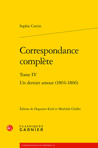 Picture of Correspondance complète