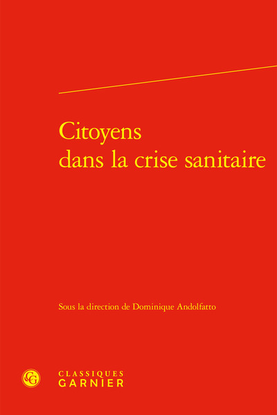 Picture of Citoyens dans la crise sanitaire