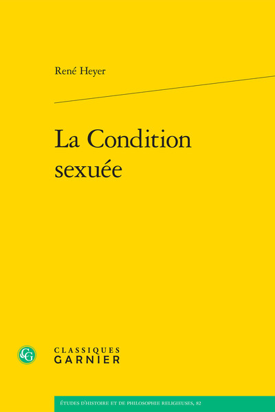 Image de La Condition sexuée