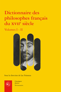 Picture of Dictionnaire des philosophes français du XVIIe siècle