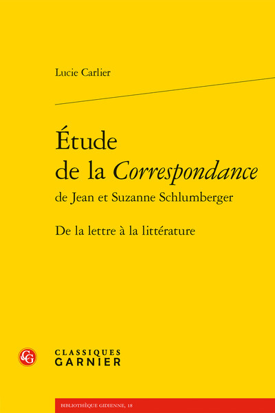 Picture of Étude de la Correspondance