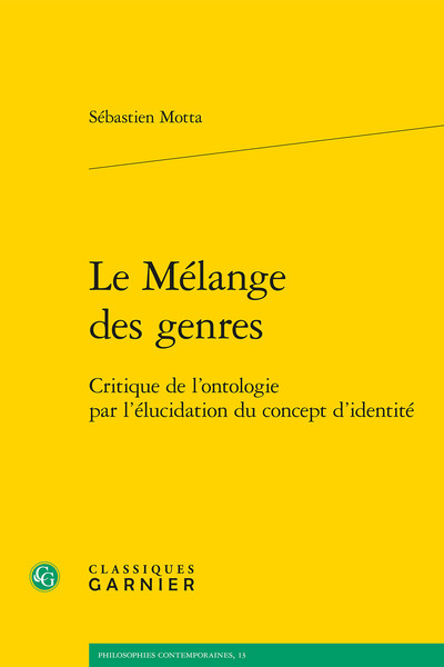 Picture of Le Mélange des genres