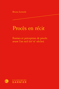 Image de Procès en récit