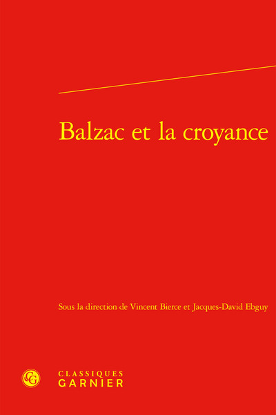 Image de Balzac et la croyance