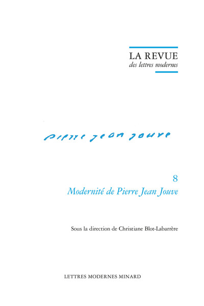 Picture of La Revue des lettres modernes