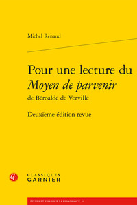 Picture of Pour une lecture du Moyen de parvenir