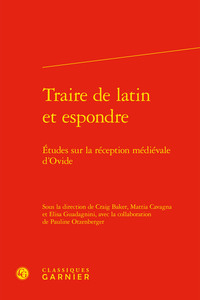 Image de Traire de latin et espondre