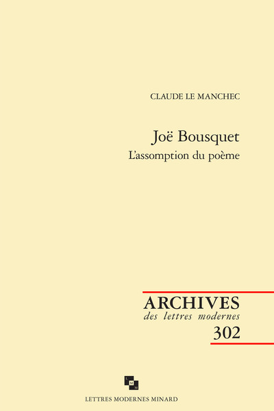 Picture of Joë Bousquet
