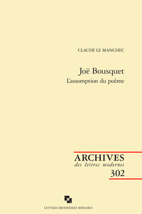 Picture of Joë Bousquet