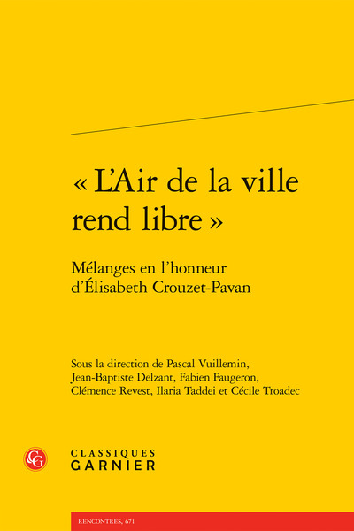 Image de « L'Air de la ville rend libre »
