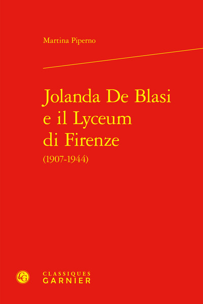 Image de Jolanda De Blasi e il Lyceum di Firenze