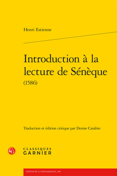 Picture of Introduction à la lecture de Sénèque