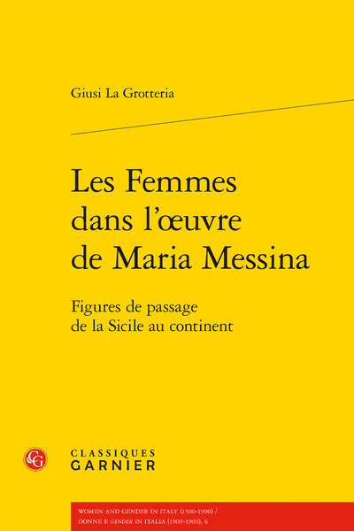Picture of Les Femmes dans l'oeuvre de Maria Messina